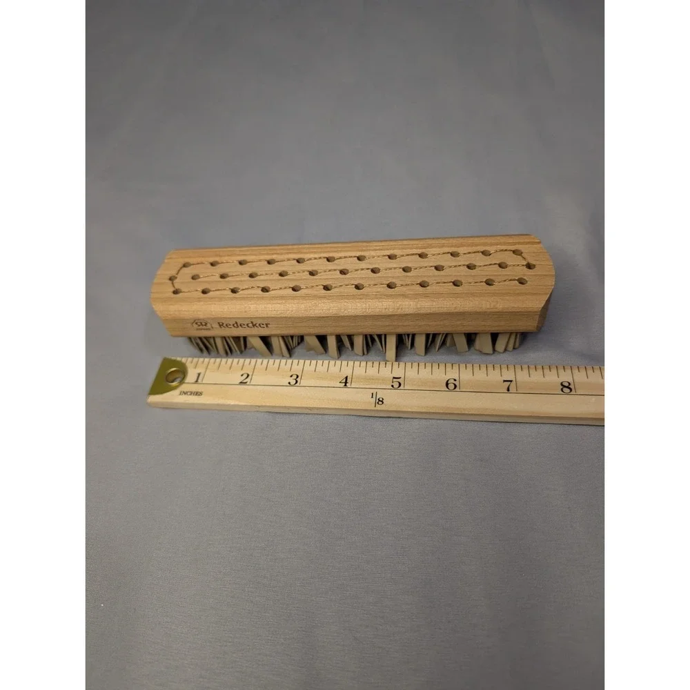 Redecker Natural Lint Brush Oiled Beechwood 7-1/4